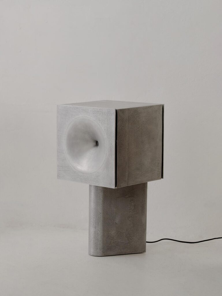 Tom Fereday’s Cast speaker: A sculptural harmony of design and acoustic innovation