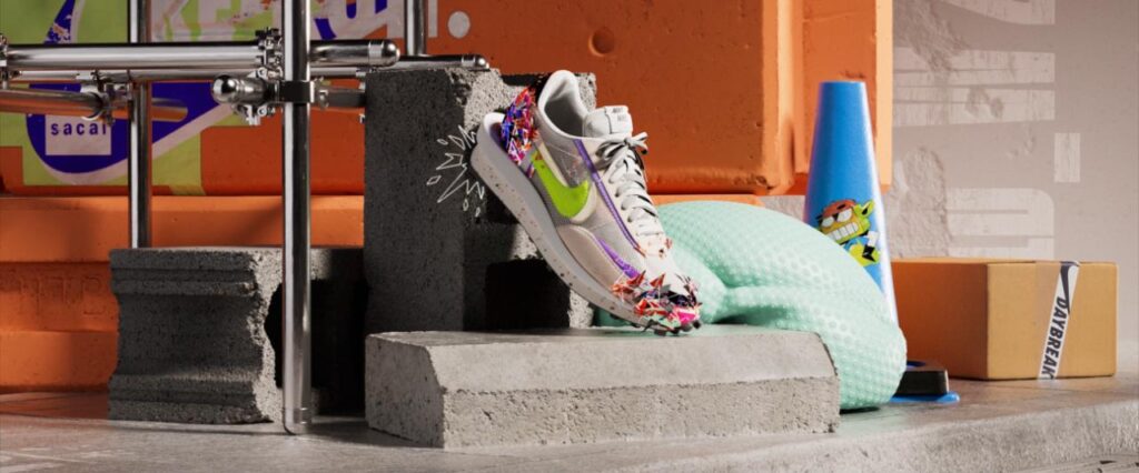 Kappiri Studio redefines 3D motion design with the Nike x Sacai project