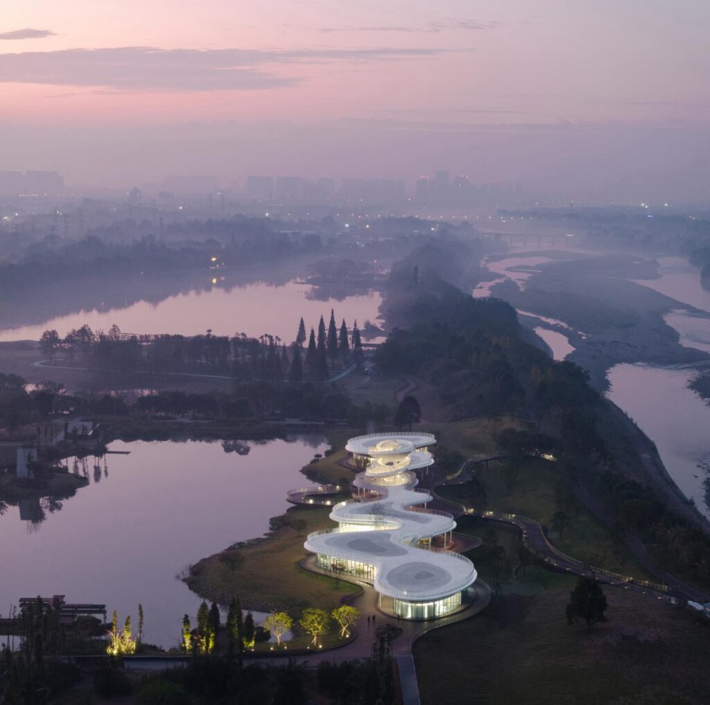 MUDA Architects FUDAO Lujiatan Wetland Park Visual Atelier 8 arch 19