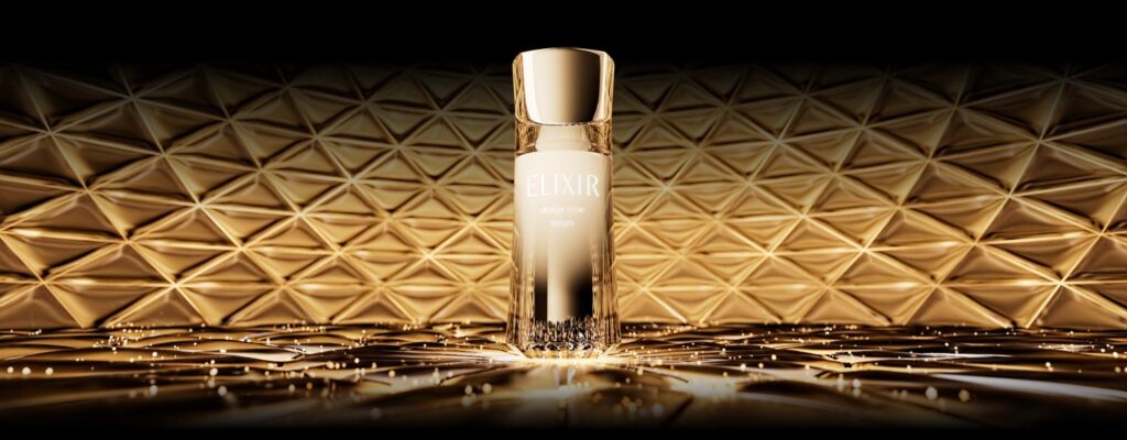 GOOSEBUMPS masterfully visualizing the innovation and elegance of Shiseido serum