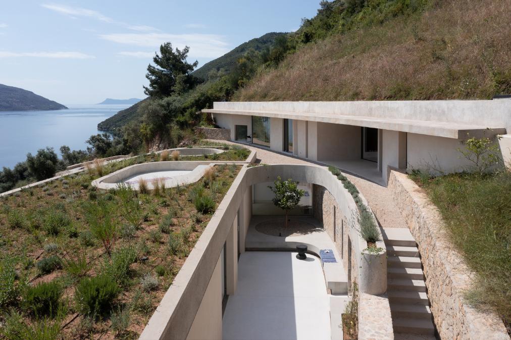 THYTA House offers breathtaking views and serene outdoor spaces