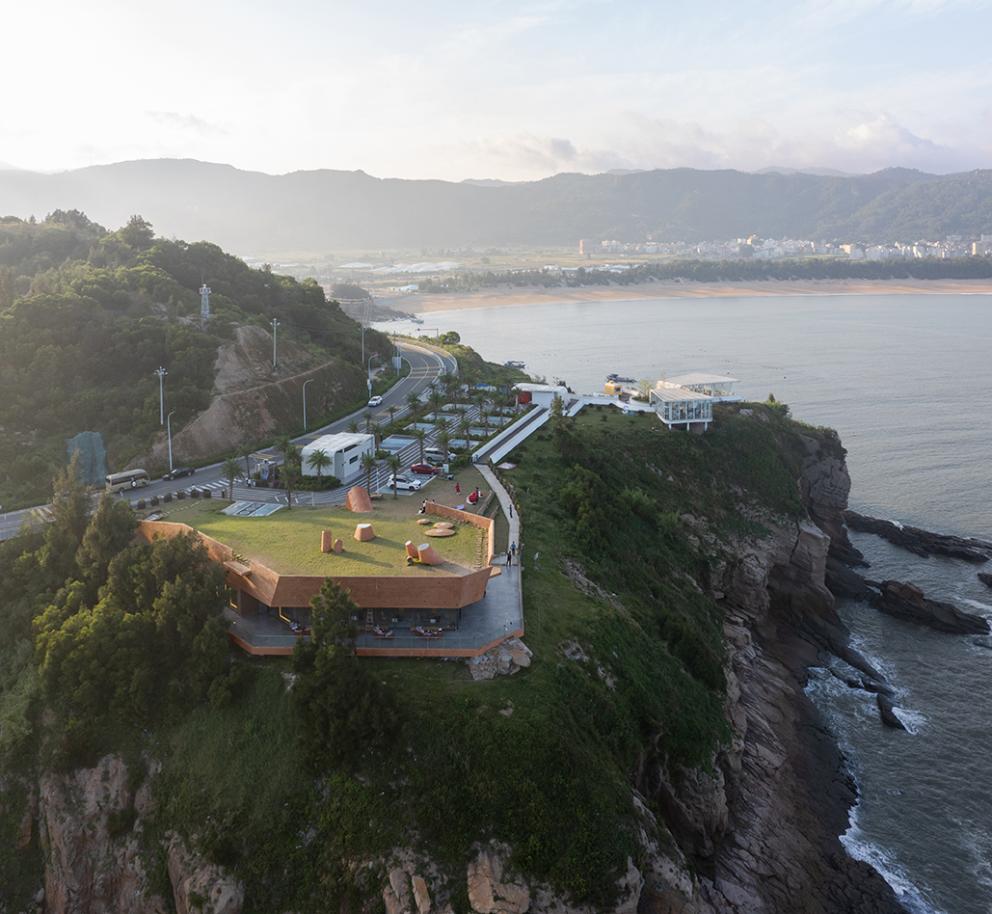 Blue Insight Cave Space: A sustainable architectural gem by the East China Sea