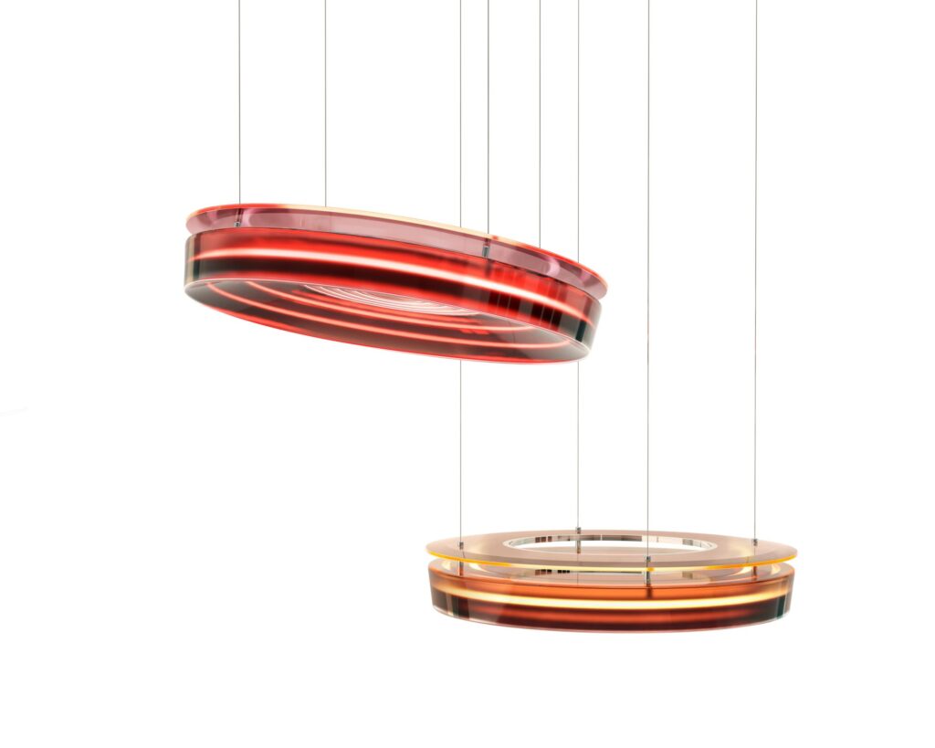 Draga & Aurel unveil Phebe, Space Age-inspired pendant lamps