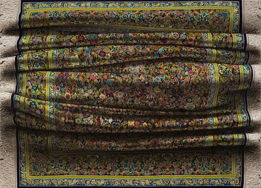 Interview with Antonio Santin on the intricate depth of rug painting