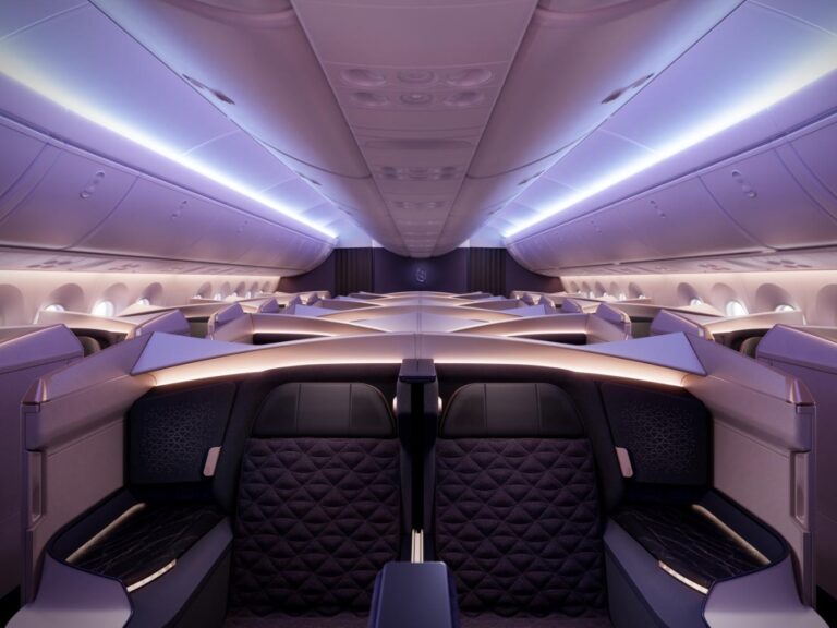 PriestmanGoode reveals visionary cabin interior for Riyadh Air
