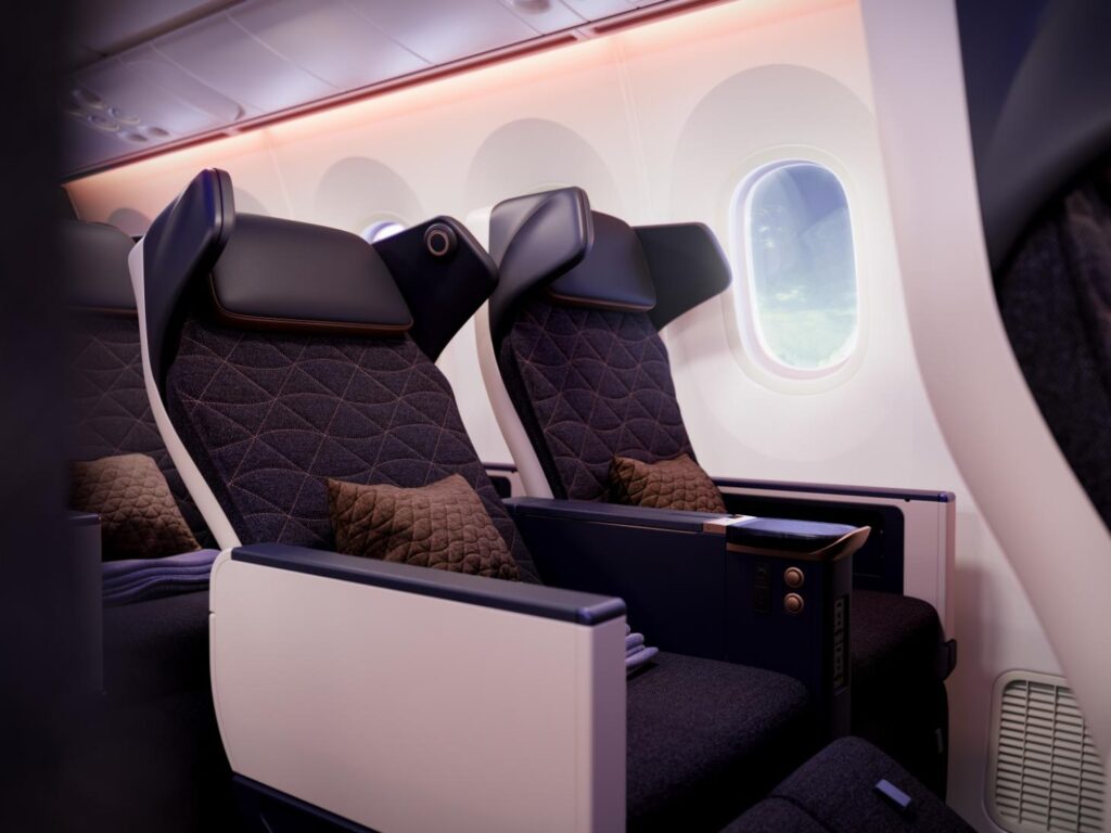 PriestmanGoode reveals visionary cabin interior for Riyadh Air