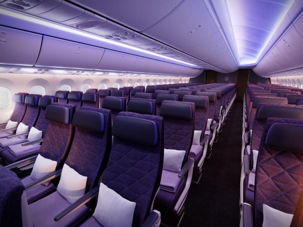 PriestmanGoode reveals visionary cabin interior for Riyadh Air