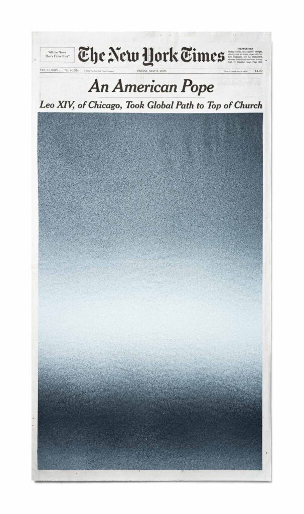 Interview with Sho Shibuya on turning the New York Times into a canvas of reflection