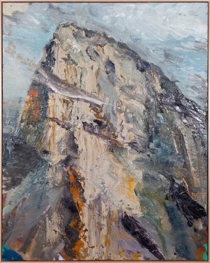 4.Anthony White Federation Peak II 2020 Oil on linen F. 152.5 x 122.5cm copy