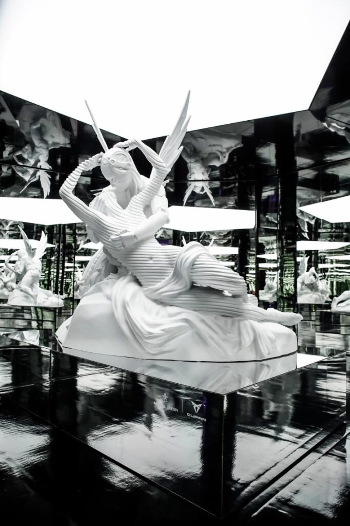 Andrea Crespi’s Future Reflections fuses art and technology to question identity