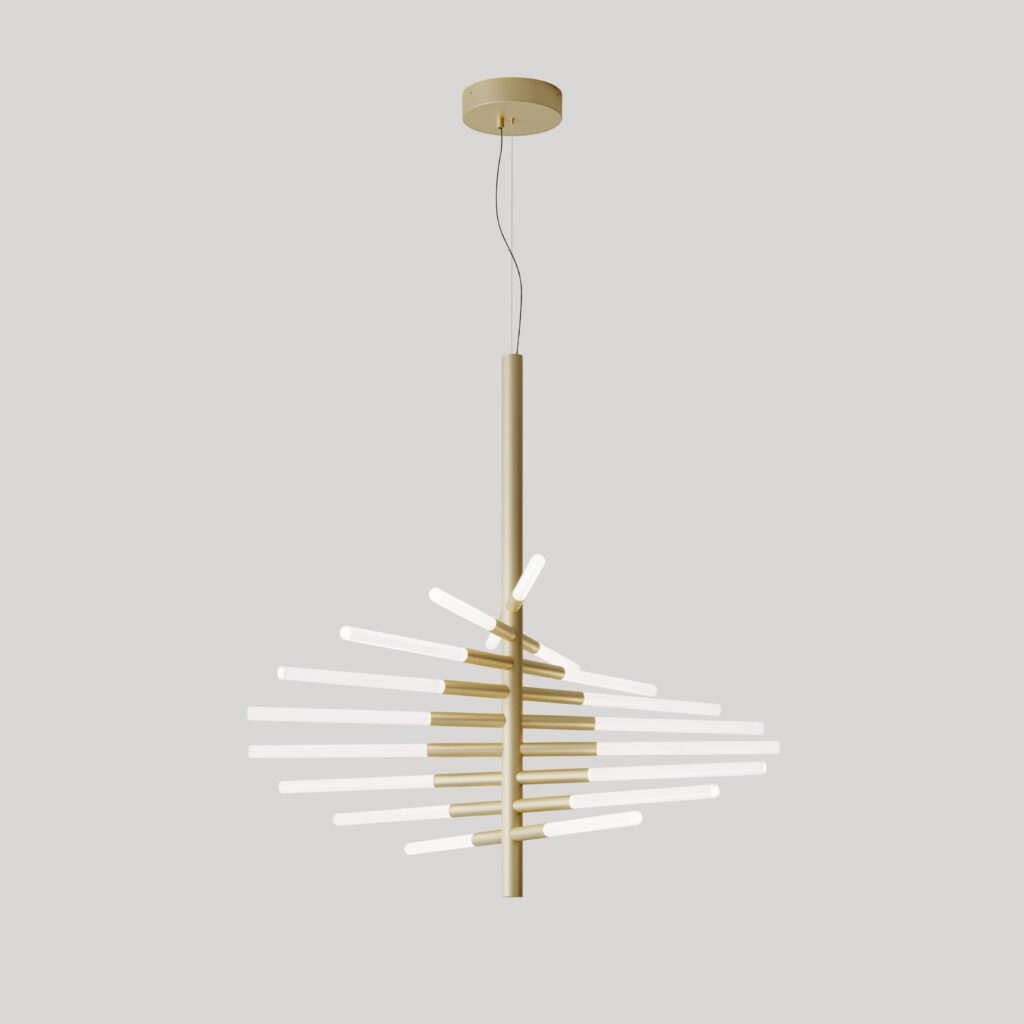 Bianca Twist by Contardi helix suspension light combines design and innovation