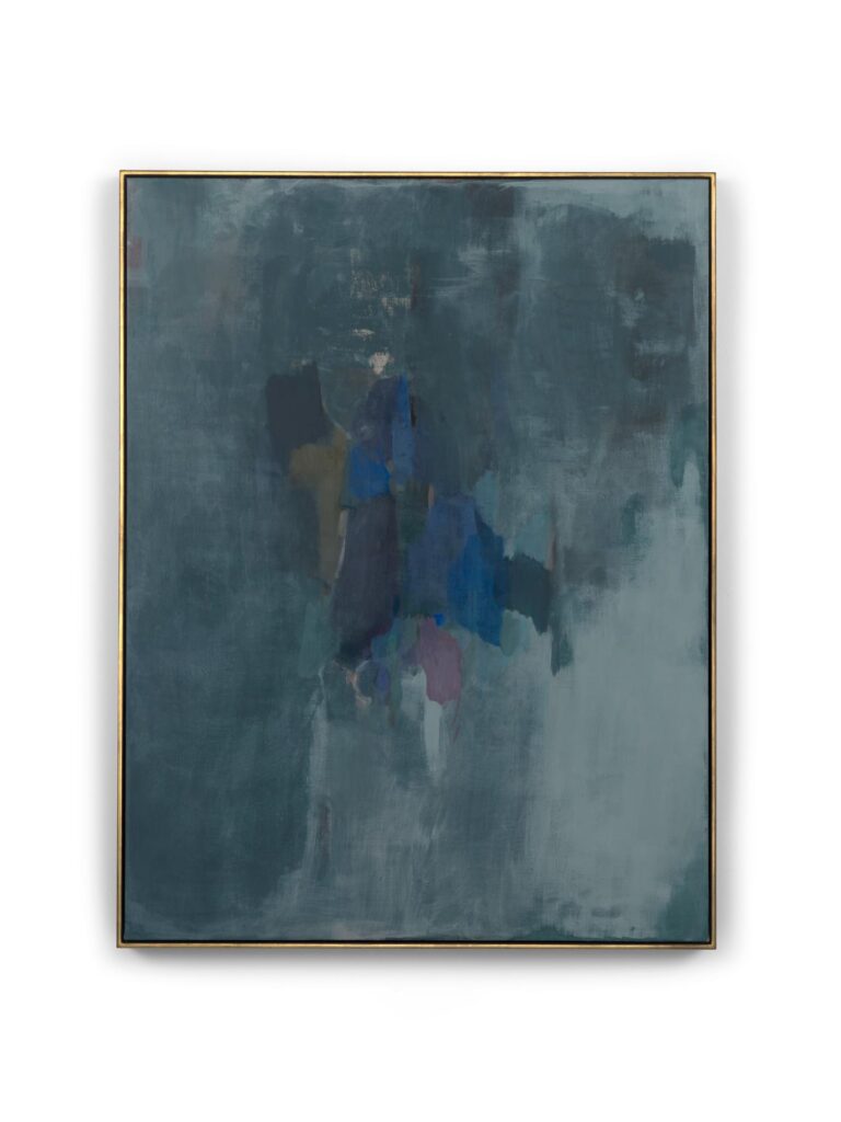 Deborah Tarr Lapis Lazuli 2025 oil on canvas. Image Courtesy of Cadogan Gallery