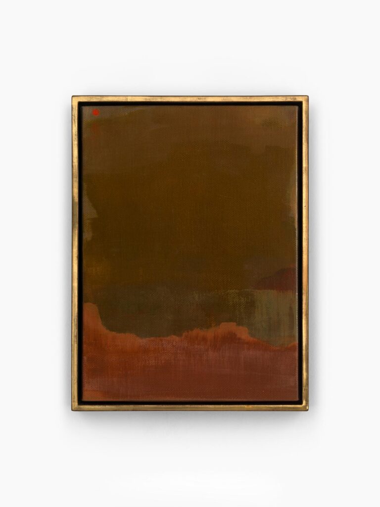 Deborah Tarr The Painted Desert Arizona 2025 oil on canvas. Image Courtesy of Cadogan Gallery
