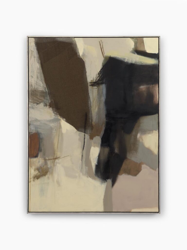 Deborah Tarr Winter Montparnasse 2024 oil on canvas. Image Courtesy of Cadogan Gallery