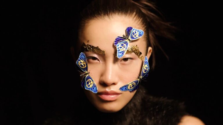 KORB creates stunning CGI campaign for Chivas Regal 18 Colorful butterflies and gold leaf adorn a model’s face in a high-fashion artistic photoshoot.