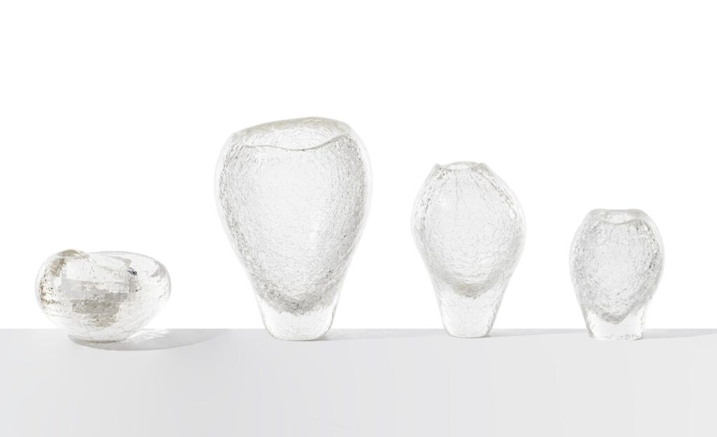 VENINI collaborates with Jil Sander for the Stone collection by Formafantasma