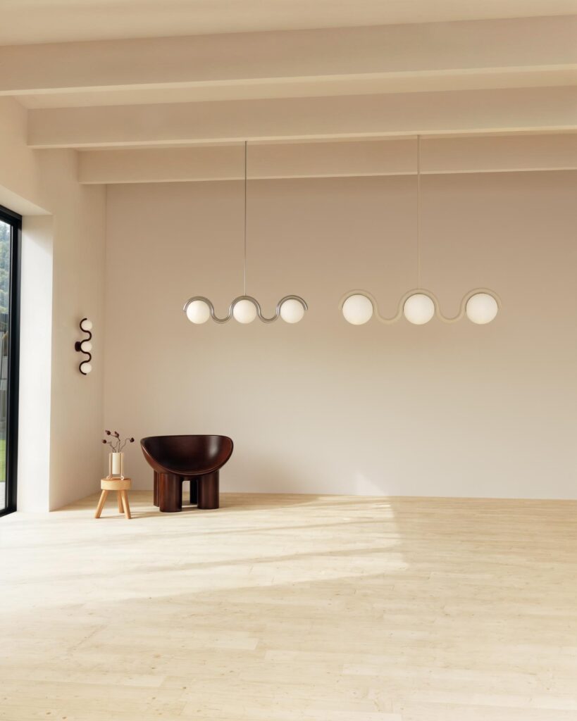 Astraeus Clarke Lenox lighting collection handcrafted with custom elegance