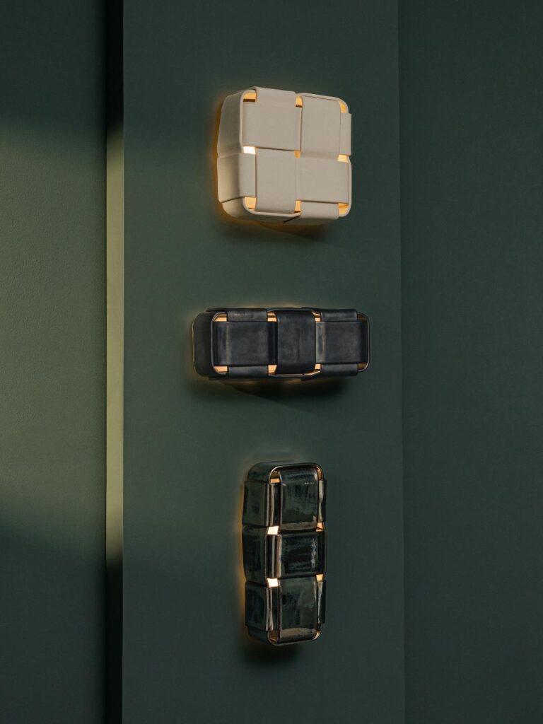 SIN Obel Collection Stria Sconces Lifestyle 1