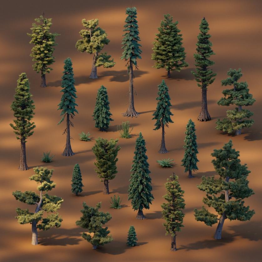 Tree library lkdv