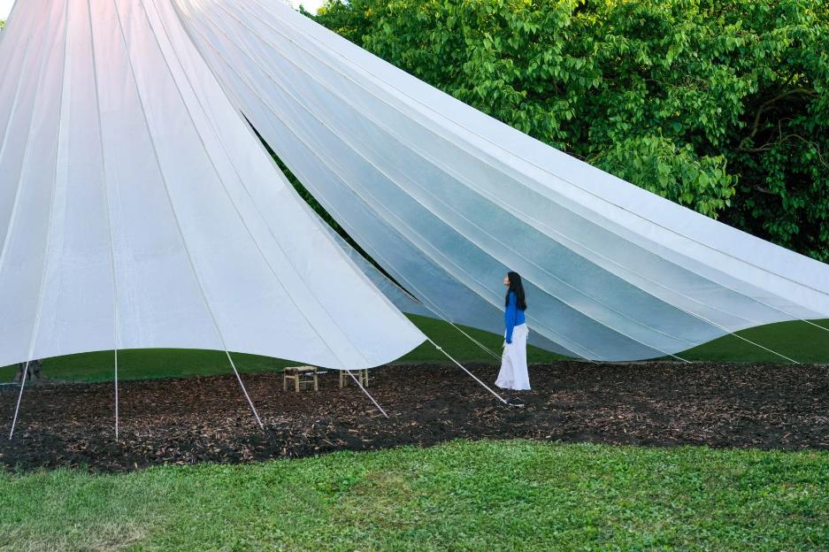 Xuan paper canopy of MAD’s Chinese Paper Umbrella