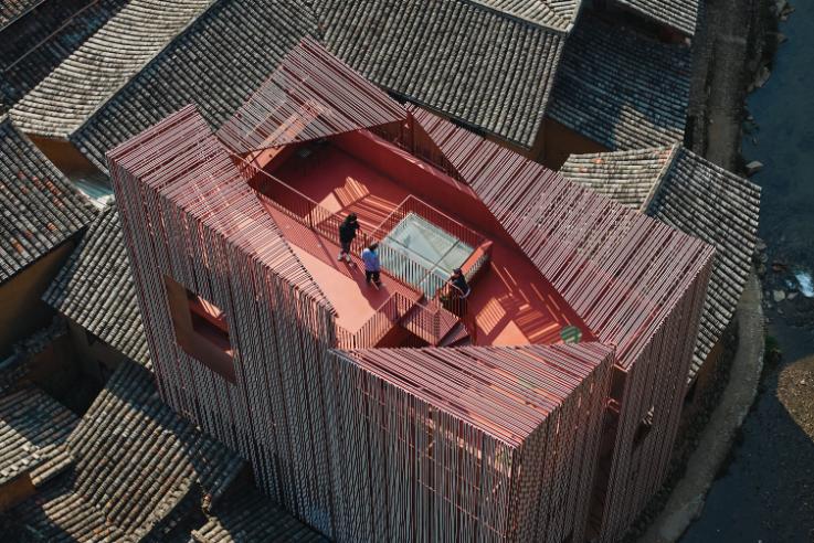 TEAM_BLDG transforms Songzhuang village house into rural art museum