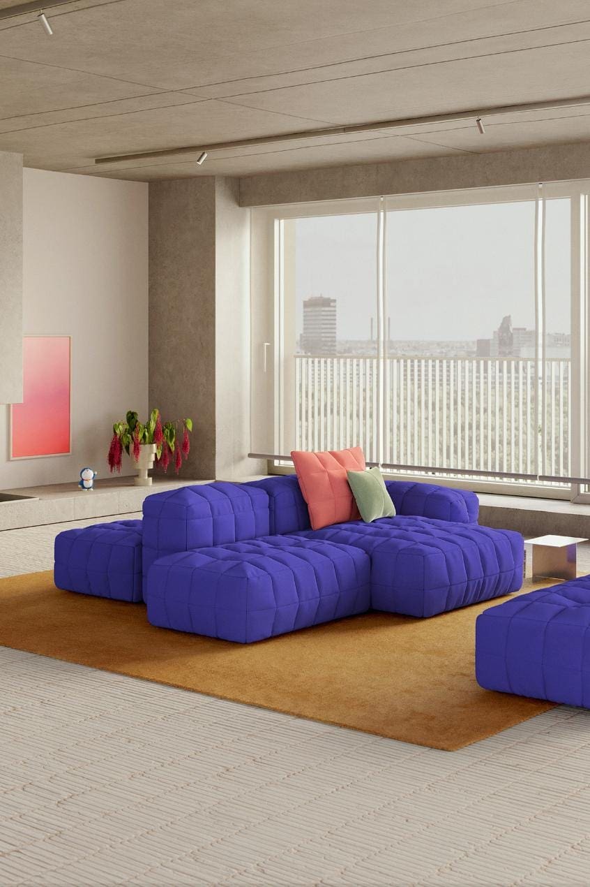 HENN Sofa offers modular comfort and meditative design