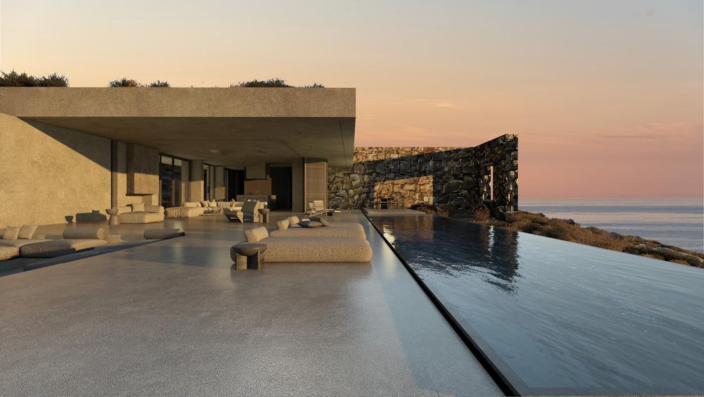 Horizon House by ONUS Architecture Studio net zero residence in Syros -