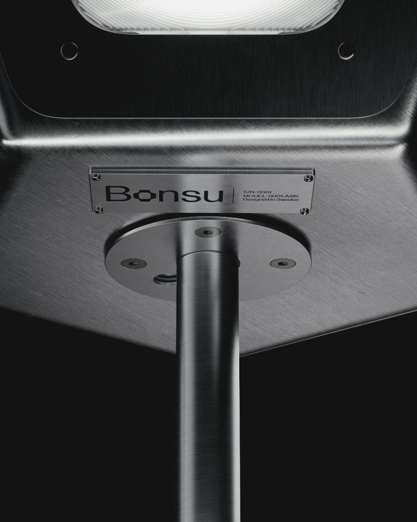 Bonsu Lights by Emilio Osei Bonsu professional lighting with sculptural design -