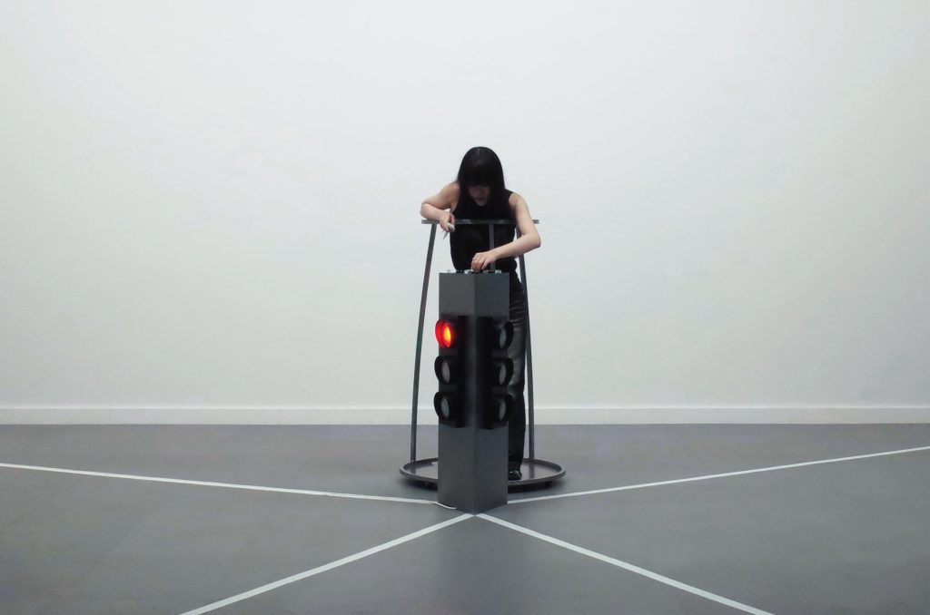 Triangle by Cizzoe Yi Wang participatory art installation -
