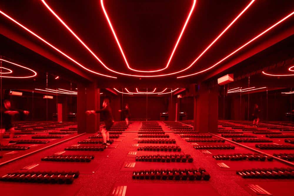 Exercise area with music and movement designed for holistic wellness