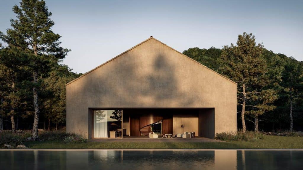 BHEI Architects renovate Vaal House in Gerês as a serene forest retreat