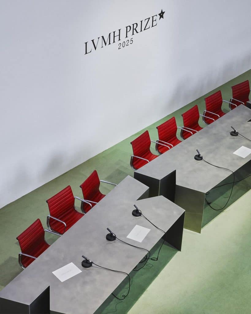 Tom Ducarouge crafts Jury Tables for the LVMH Prize in Paris