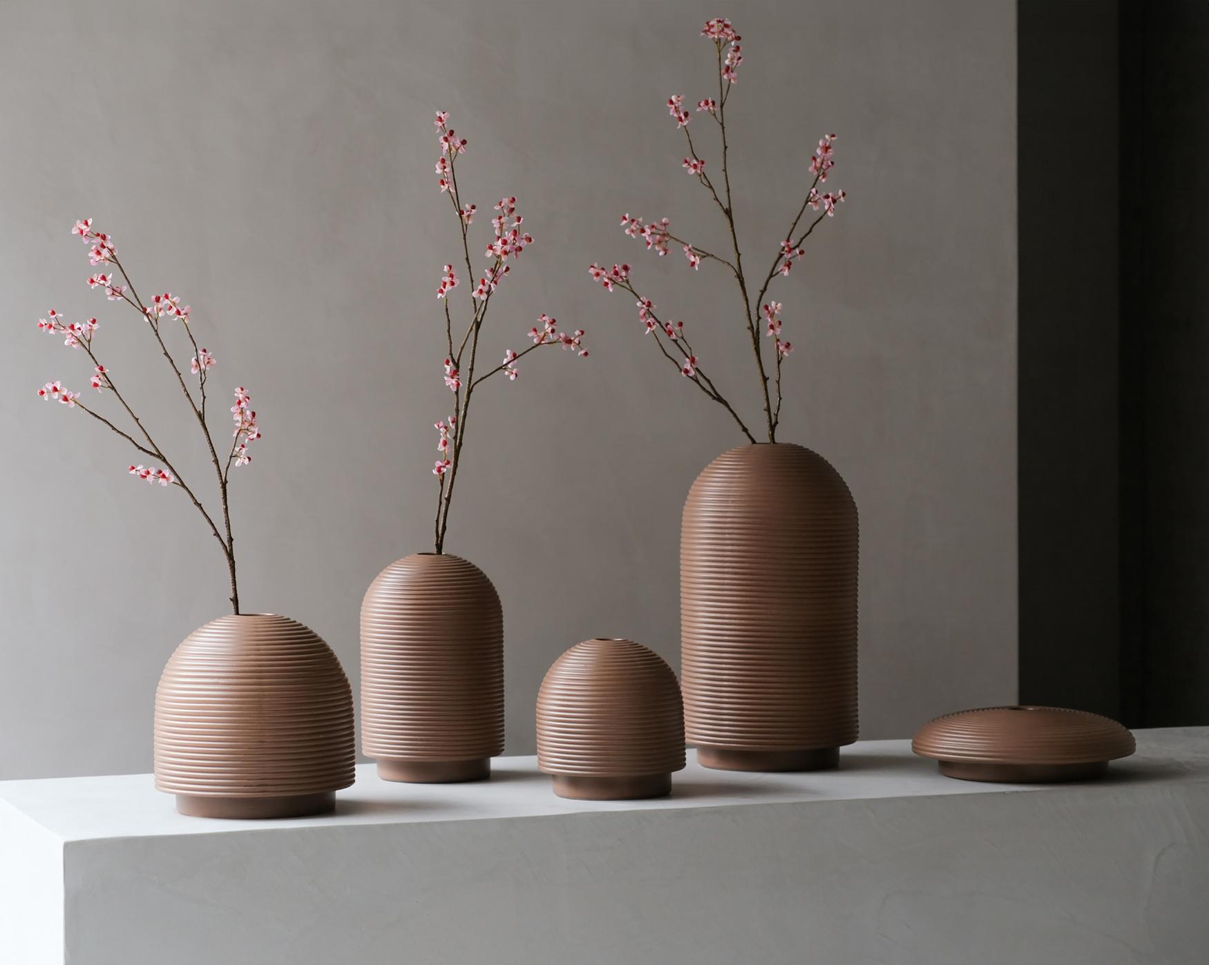ceramic vases for XL BOOM by Alain Gilles