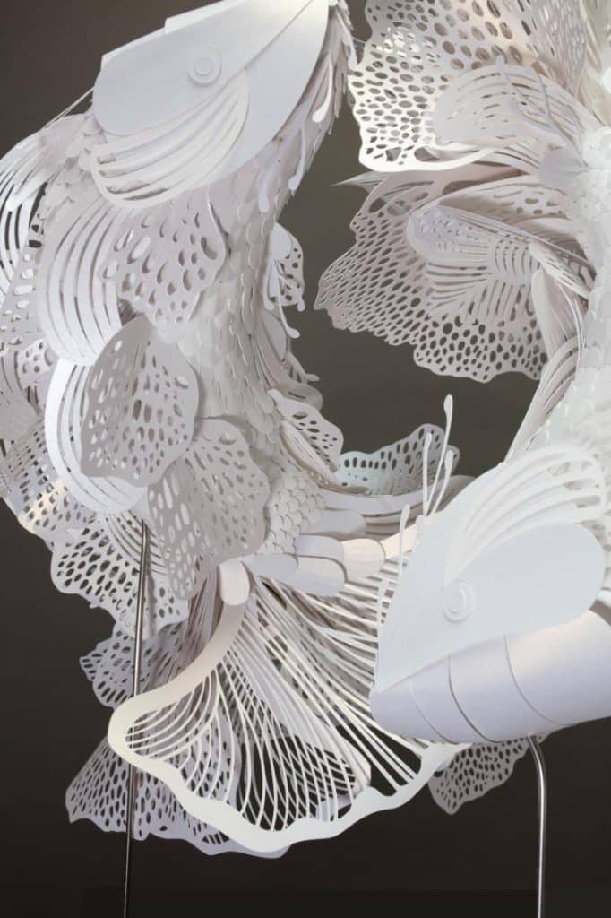 Lisa Lloyd creates intricate paper sculptures inspired by nature -