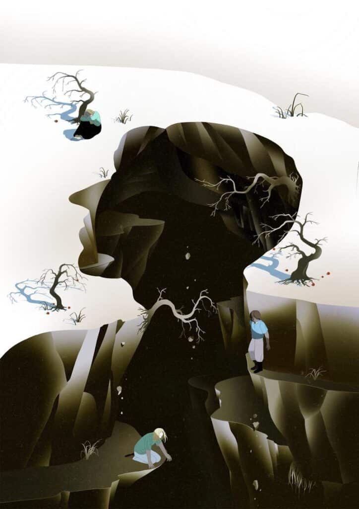 Ard Su illustrates emotional distance in the digital age -