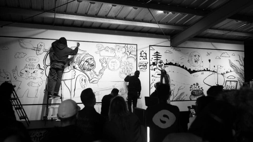 Interview with Secret Walls on the rise of live art culture -