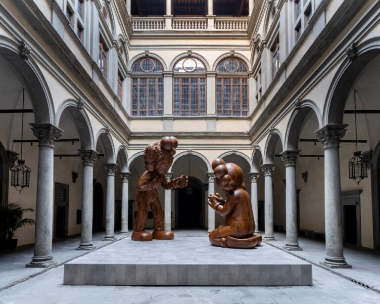 Kaws presents "The Message" at Palazzo Strozzi Firenze
