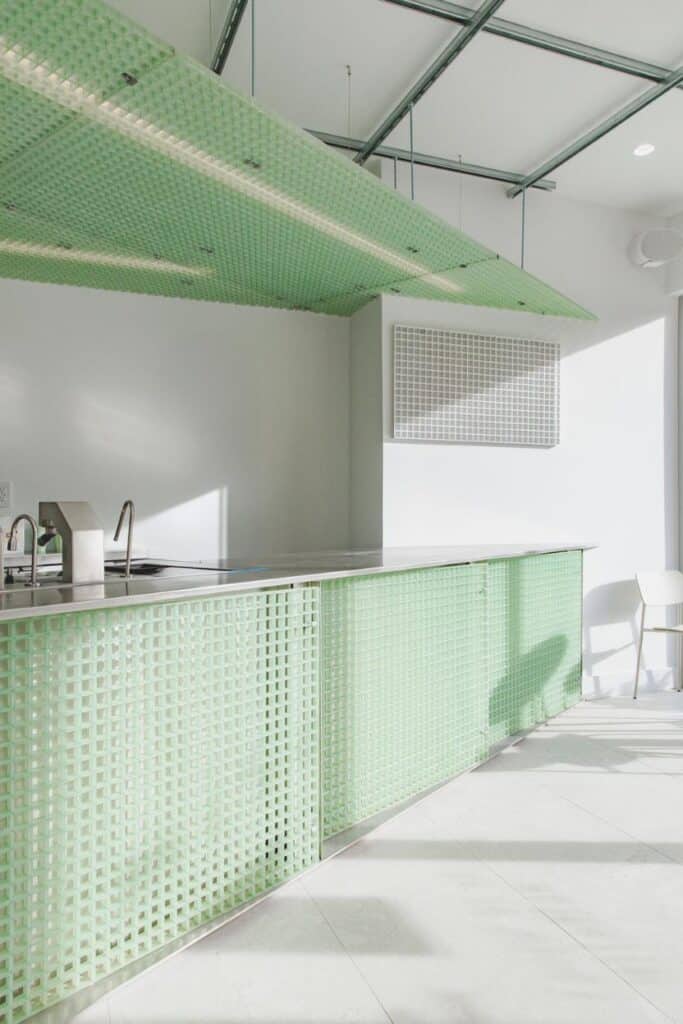 Misc Coffee reveals geometric precision through industrial lightness