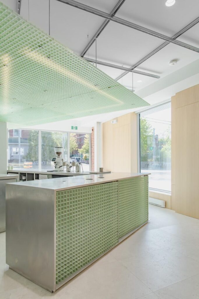Misc Coffee reveals geometric precision through industrial lightness -