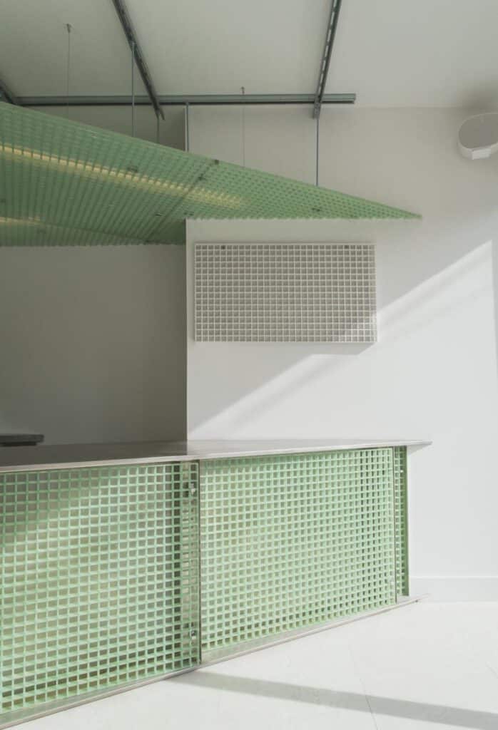 Misc Coffee reveals geometric precision through industrial lightness -