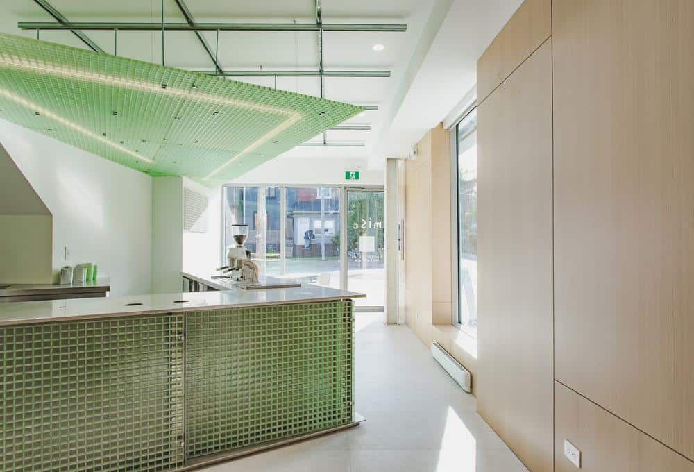 Misc Coffee reveals geometric precision through industrial lightness -