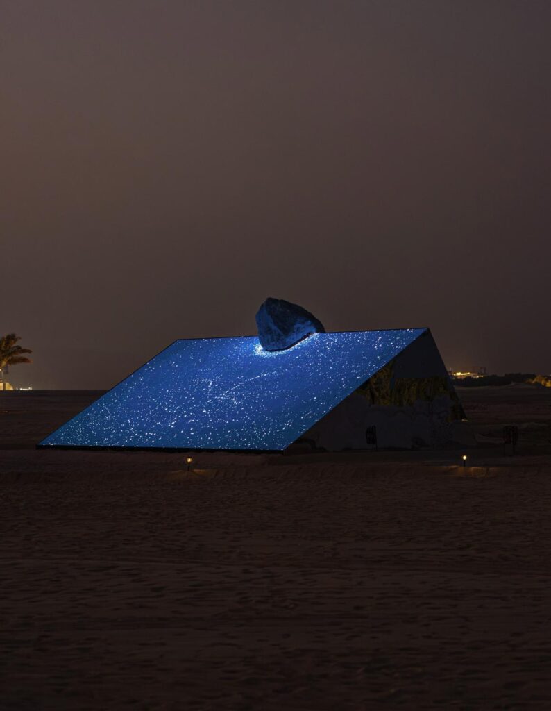 Skyward by Six N. Five tracing quiet horizons of earth and sky -