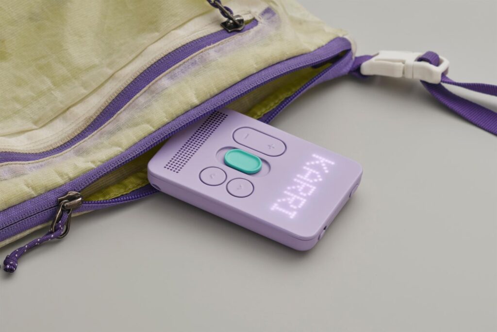 KARRI and Pentagram design child-friendly voice messaging device -