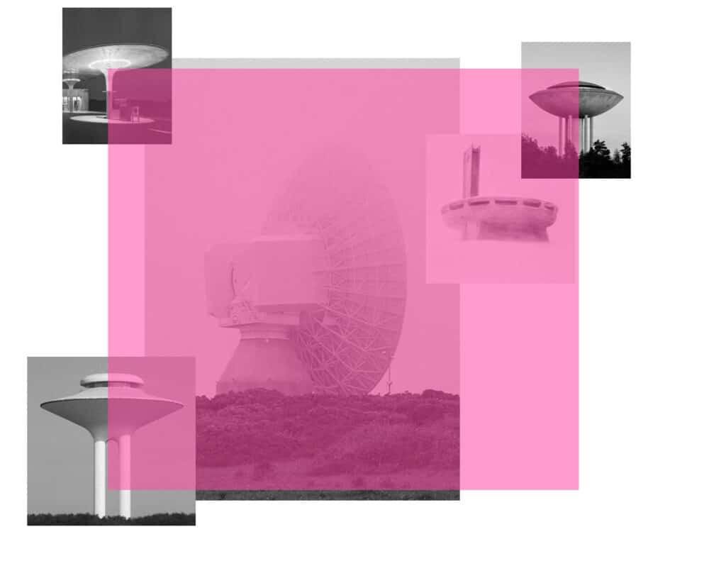 Vincent Laine and Olav Stubberud craft circular pastel pink piece -