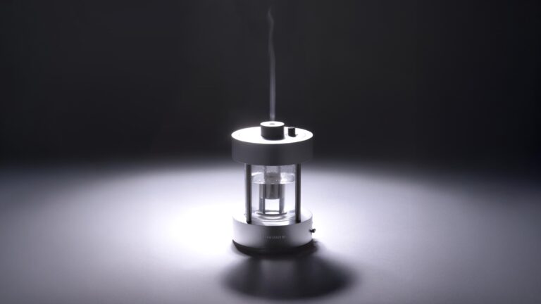 Aroma Diffuser by Transparent elevates domestic scent design