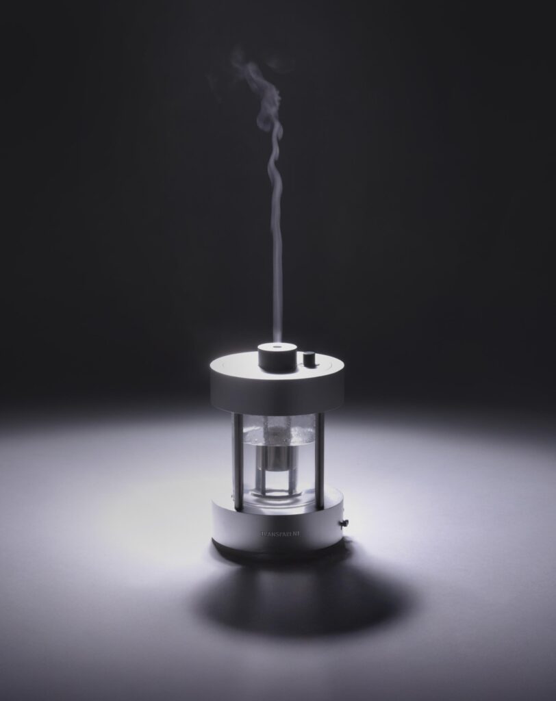 Aroma Diffuser by Transparent elevates domestic scent design