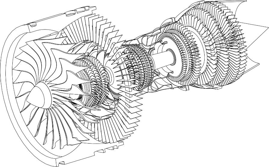 Close view of the turbine-inspired spiral underside of the moka pot