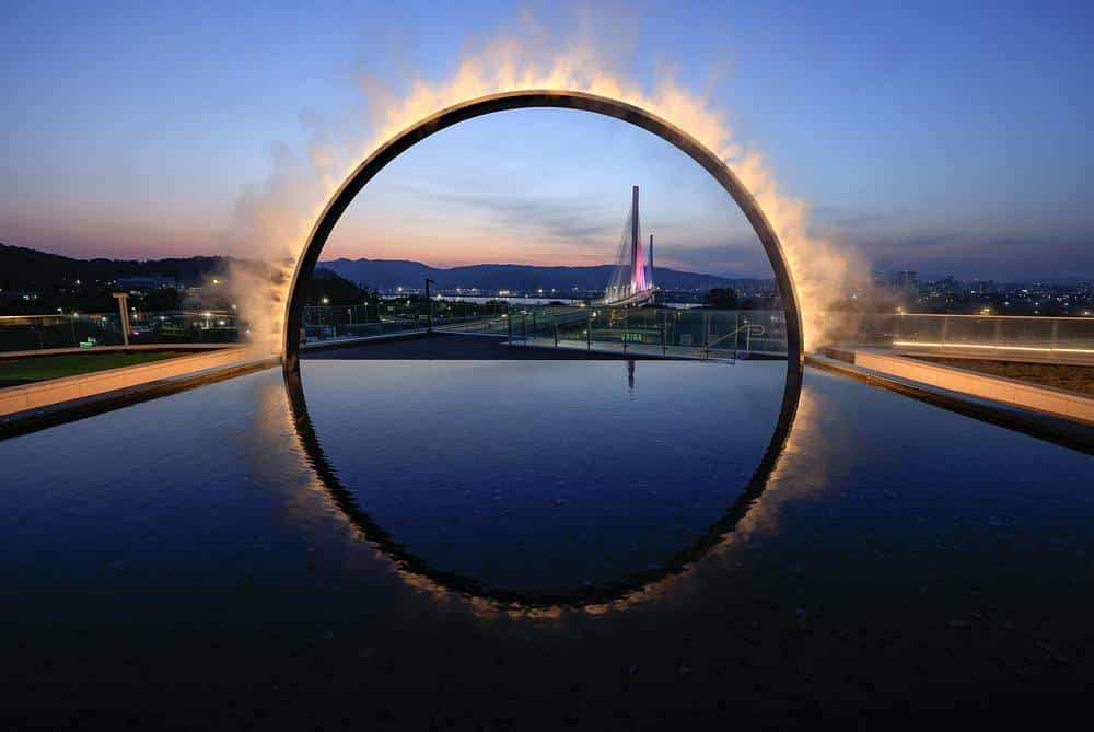 James Tapscott unveils a contemplative public art installation in Seoul -