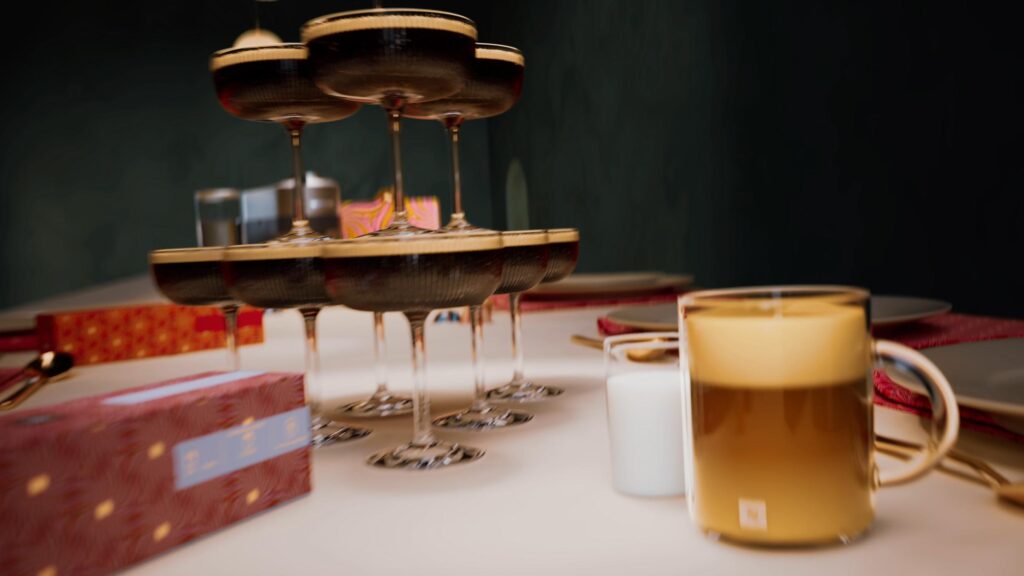 Grif Studio creates a whimsical holiday campaign for Nespresso -