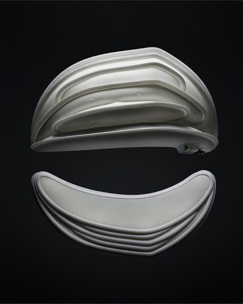 Ventete introduces air powered micro collapsible helmet technology -